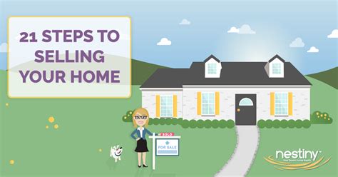 Nestiny Funiversity 21 Steps To Sell Your Home Infographic