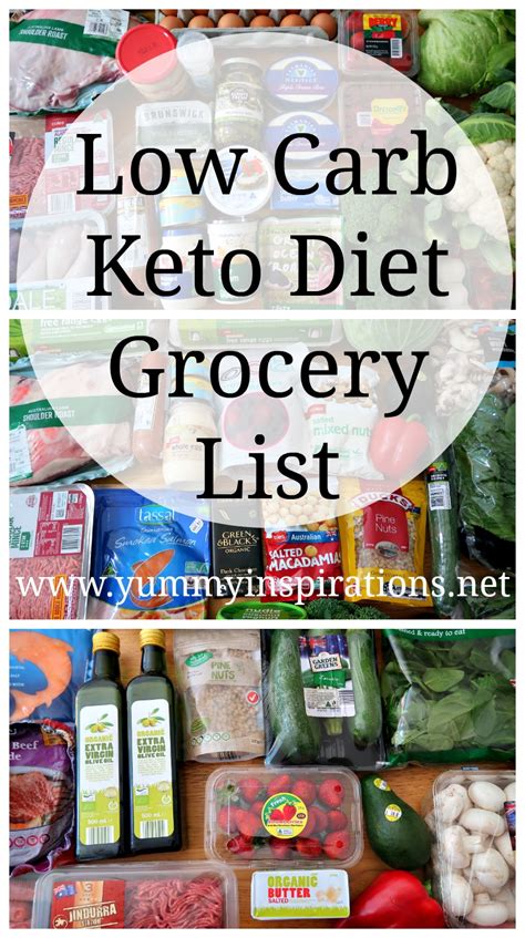 Keto starter course with videos! Low Carb Grocery List - Ketogenic Diet Foods Shopping Haul ...