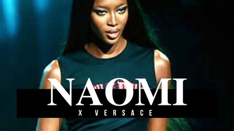 Naomi Campbell X Versace Runway Collection Youtube