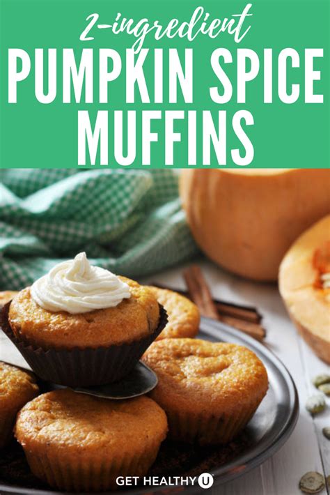 2 Ingredient Pumpkin Spice Muffins Pumpkin Spice Muffins Pumpkin