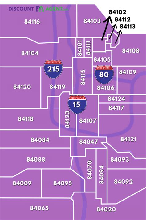 Best Zip Code Map For Salt Lake City Home Search