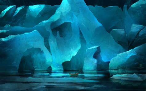 Artstation Iceberg Psdelux