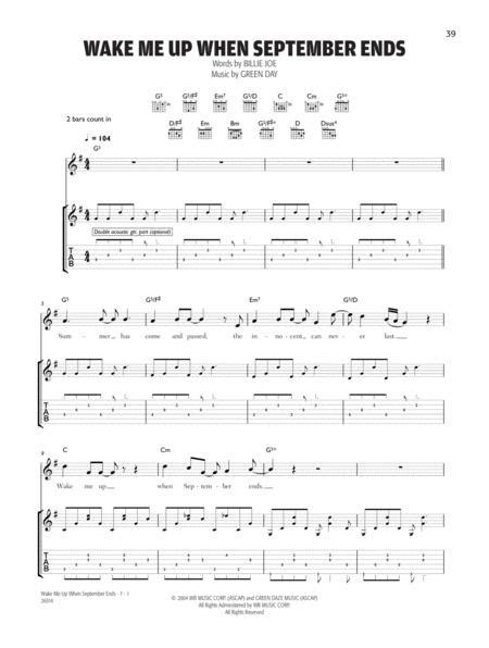 When September Ends Chords Sheet And Chords Collection