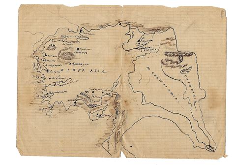 Old Hand Drawn Maps