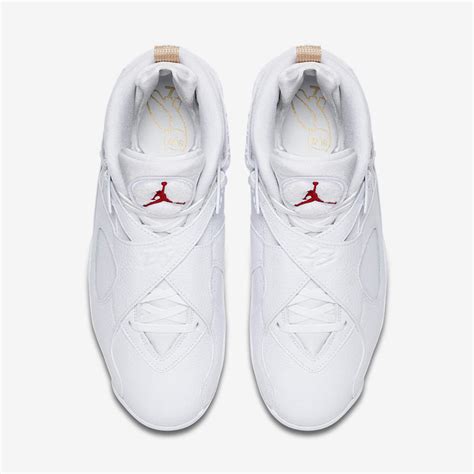Ovo X Air Jordan 8 White Official Images Nice Kicks