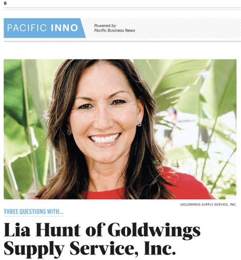 Three Questions With Lia Young Hunt In Pacific Business News