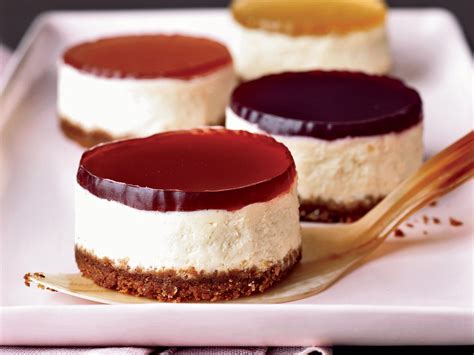 49 items in this article 49 items on sale! Mini Cheesecakes with Wine Gelées Recipe - Kate Zuckerman ...