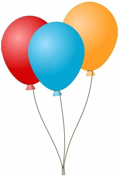 Balloons Clip Vector Svg Open Drawing 73kb