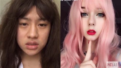 best viral asian makeup transformations 2018 😱 asian makeup tutorials compilation youtube