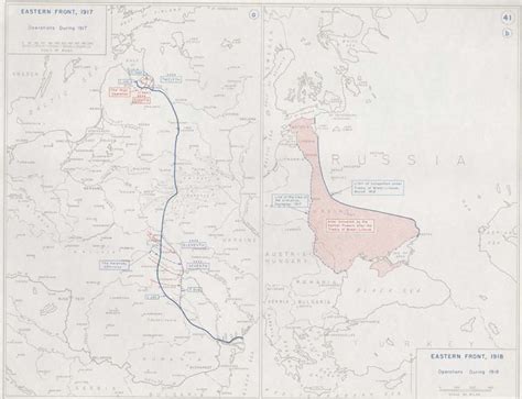 First World Battlefield Maps Eastern Front