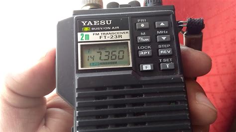 Yaesu Ft 23r Aún Funciona Youtube