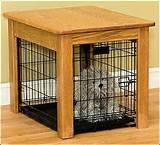 Pictures of Wooden Pet Crate Cover