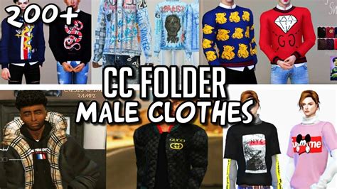 Urban Male Clothing Cc Folder Download Free The Sims 4 Youtube F56