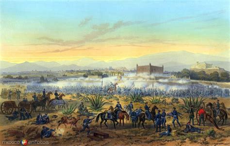 Invasión estadounidense de 1847 Batalla de Molino del Rey Carl Nebel