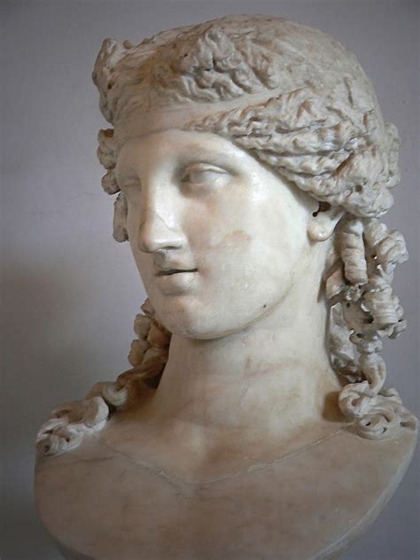 Sculpture Of A Deity In The Hellenistic Style Roman Copy Of Greek