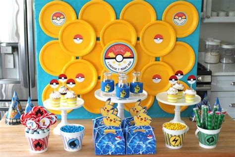 The Best Birthday Party Themes In 2020 Pokemon Party Pokemon