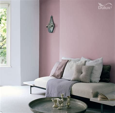 Find The Perfect Paint Colour For You Dulux Pink Living Room Dark