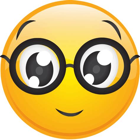 Glasses Smiley Symbols And Emoticons