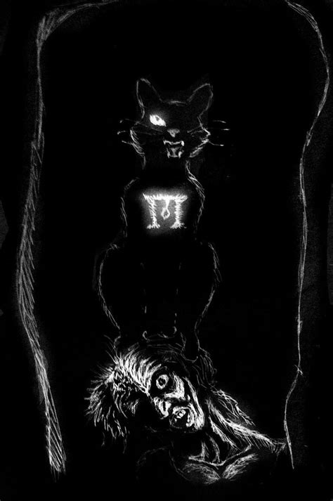 The Black Cat Edgar Allan Poe By Mgkellermeyer On Deviantart