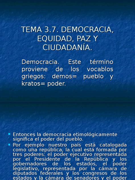 Pdf 371 Material De Democracia Equidad Paz Y Ciudadania Dokumen