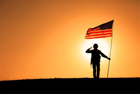 Soldier Silhouette Flag Images Browse 16390 Stock Photos Vectors