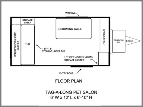 20 Pics Review Grooming Floor Plans And Description Dog Grooming