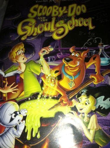 Scooby Doo And The Ghoul School Vhs Ebay