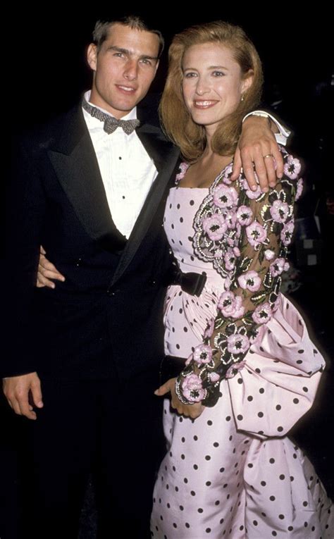 Photos From Throwback Couples At The Oscars E Online Mimi Rogers Tom Cruise Celebrities