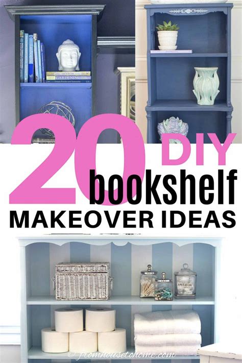 Diy Bookshelf Makeovers 20 Easy And Beautiful Ways To Beautify A