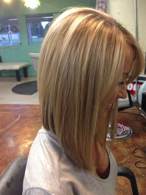 Inverted bob by Madison Fuller with Hair & Co. Orange, TX My work is on