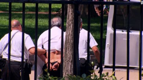 Man Strips Naked In Front Of White House CNN Political Ticker CNN