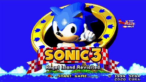 Title Screen Sonic 3 Air Youtube
