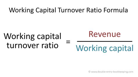 Working Capital Turnover Ratio Double Entry Bookkeeping