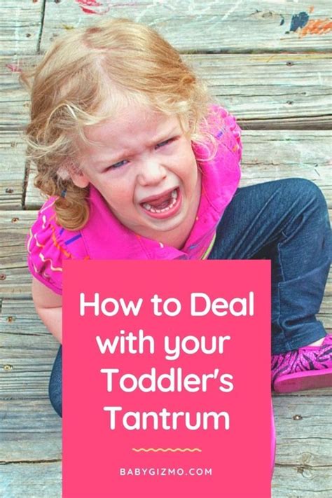Tips for Handling a Toddler's Temper Tantrum | Tantrums ...