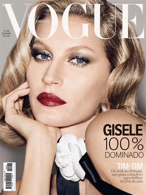 Gisele Bundchen Vogue Brazil December 2015 Cover
