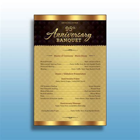 Sample Of Closing Remarks For Church Anniversary Coverletterpedia