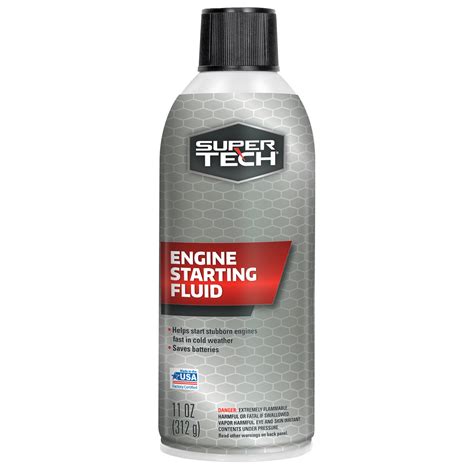 Super Tech 42348 Engine Starting Fluid 11oz Can 1 Count
