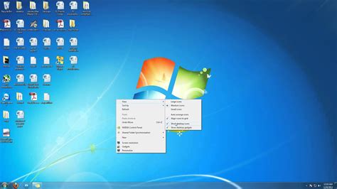 Available in png and svg formats. How to hide desktop icons Windows 7 - YouTube