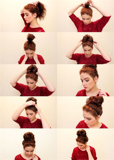 Quick And Easy Messy Bun Tutorial Perfect For Rainy Weekends Hair