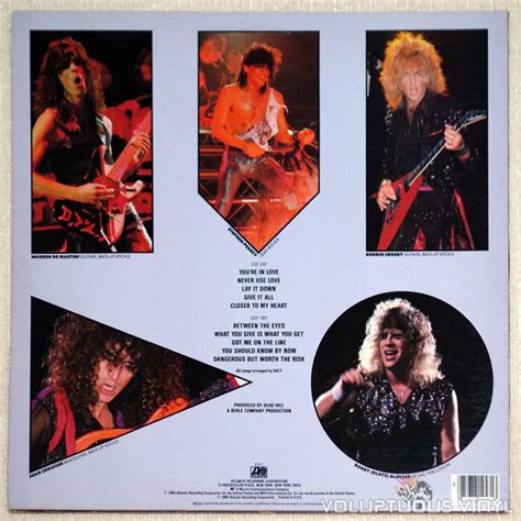 Ratt ‎ Invasion Of Your Privacy 1985 Vinyl Lp Voluptuous Vinyl Records