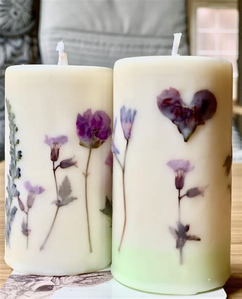 Dried Flower Candles Soy Wax First Attempt Rcandlemaking