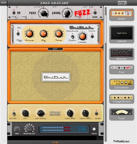 Free vst plugins for music production on windows and macos. Guitar Amp 2 By Plektron Free Amp Simulator VST Plugin
