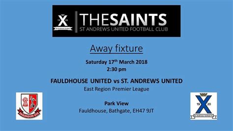 St Andrews United On Twitter ⚽️game On⚽️