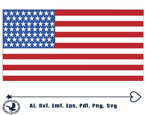Usa Flag Svg Us Flag Clipart American Flag Svg Usa Flag Etsy