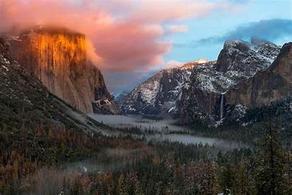 Yosemite Park National Wallpapers Desktop Valley 4k