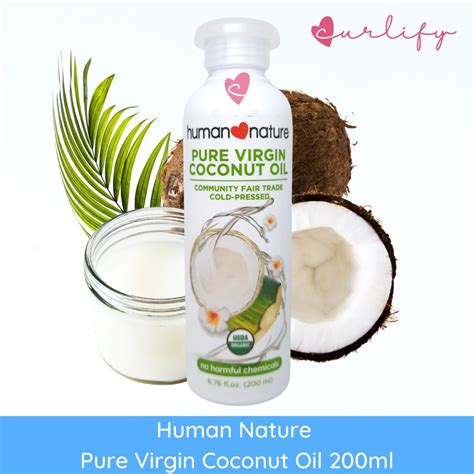 Human Nature Pure Virgin Coconut Oil Shopee Philippines