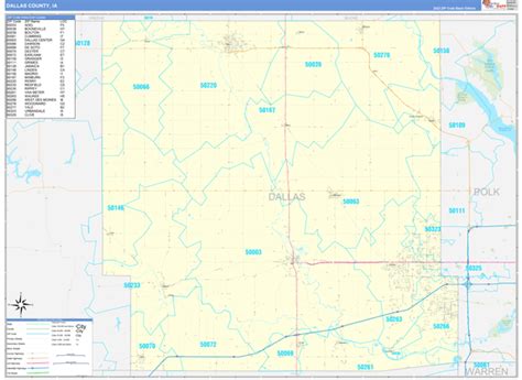 Digital Maps Of Dallas County Iowa