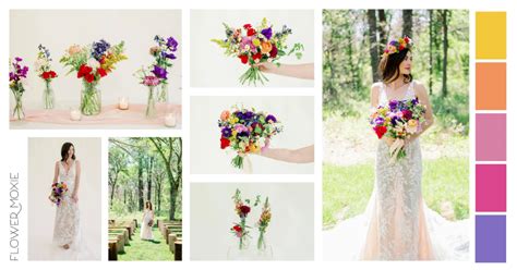 Wildflower Wedding Flower Moodboard Diy Wedding Flower Packages