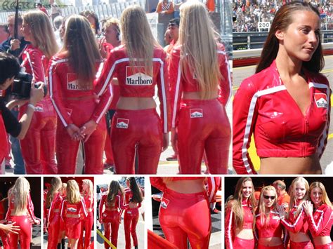 Patacon Store CD Photo Pit Booth Babes PADDOCKS F1 GRID Girls Lycra