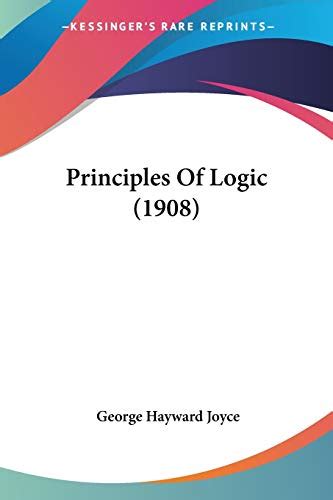 Principles Of Logic 1908